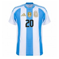 Maglia Calcio Argentina Alexis Mac Allister #20 Prima Divisa Copa America 2024 Manica Corta